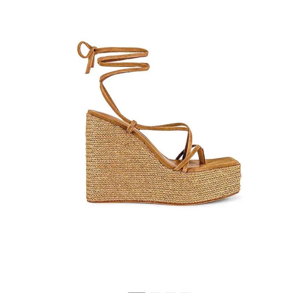 Raye Saige Wedge with Jute Wrapped Wedge and Platform